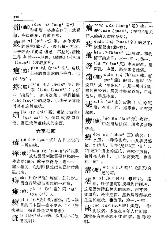 痦