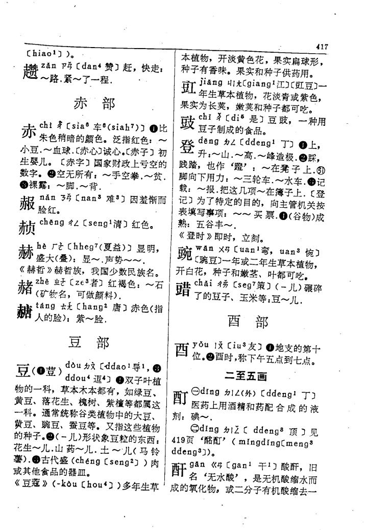 酊